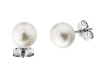 Orecchini Gazzola Gioielli Donna in Oro bianco Perla GI-OR-PE-8-FG75-4-AAA7.5-8